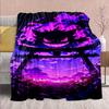Pokémon Anime Flannel Blanket - Soft Warm Perfect for Sofa, Bedding Camping Travel Office Home Decor -QJY