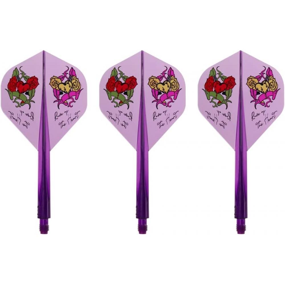 Trinidad Condor Axe Dart Flight Standard M Rose Of The Heart