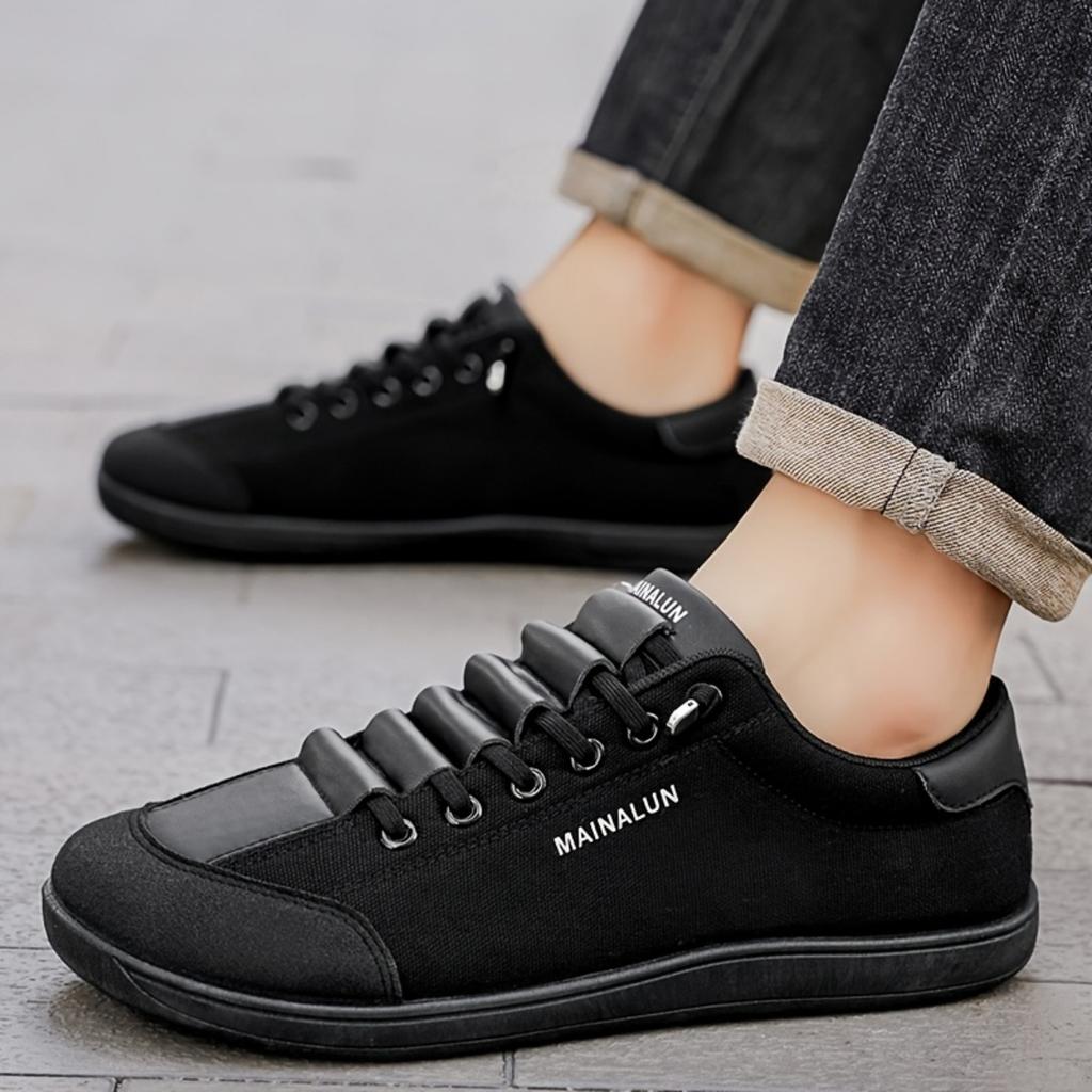 Men's Wide Version Sports Shoes with Barefoot and Soothing Sole Design, Big Toe Shoes, Lightweight and Versatile for All Seasons, College Daily Use