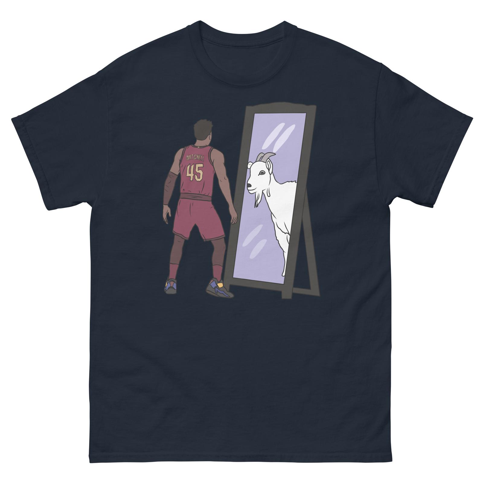 Donovan Mitchell Mirror GOAT T-shirt S