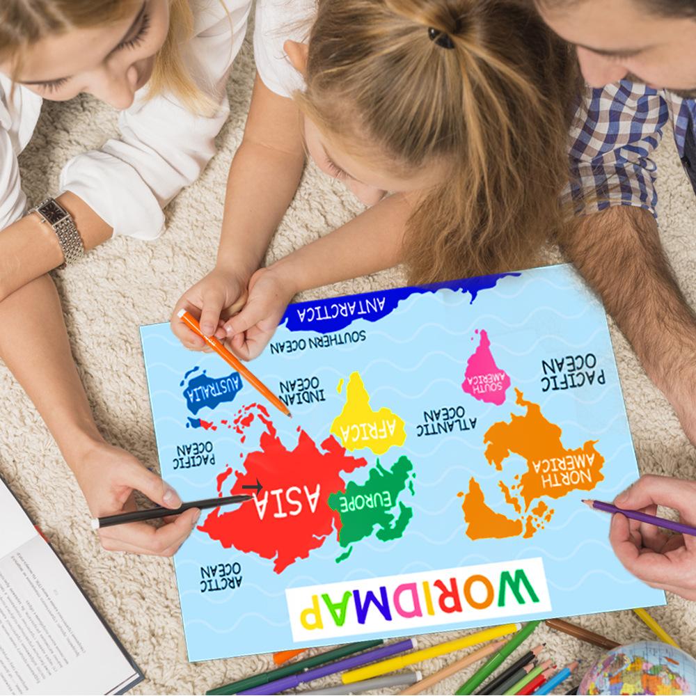 18 Stück Lernposter für Kinder - Vorschul-Lernwandkarten, Kindergartendekoration, Wasserdichte Whiteboard-Kleinkind-Homeschooling-Zubehör