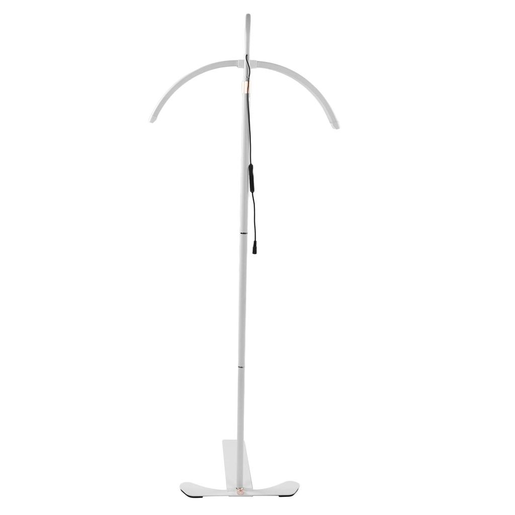 26in LED Floor Light Kit Color Temperature Brightness Adjustable Half Moon Lamp with Stand for
