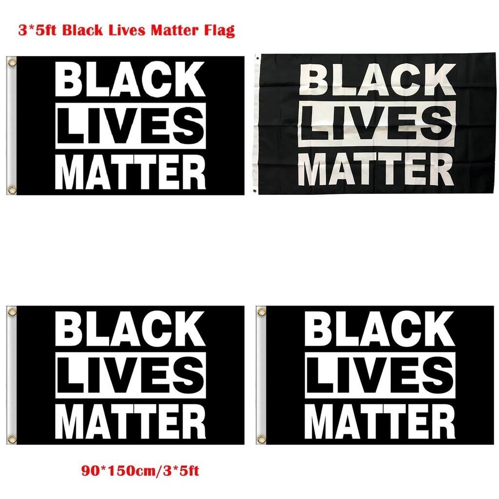 Hochwertiges 3x5ft Black Lives Matter Banner aus UV-beständigem Polyestergewebe