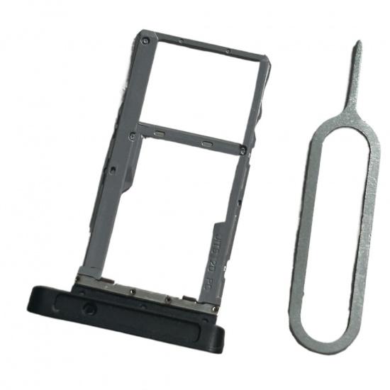 OEM SIM Card Tray SD Card Tray Slot Holder Replacement for Alcatel 3T 10 2020 8094X 8094M Black
