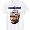 Cinnabron Lustiges LeBron Grafik Meme T-Shirt Damenmode T-Shirts Hohe Qualität Übergroß Kurzarm Herren T-Shirt Oberteile Streetwear