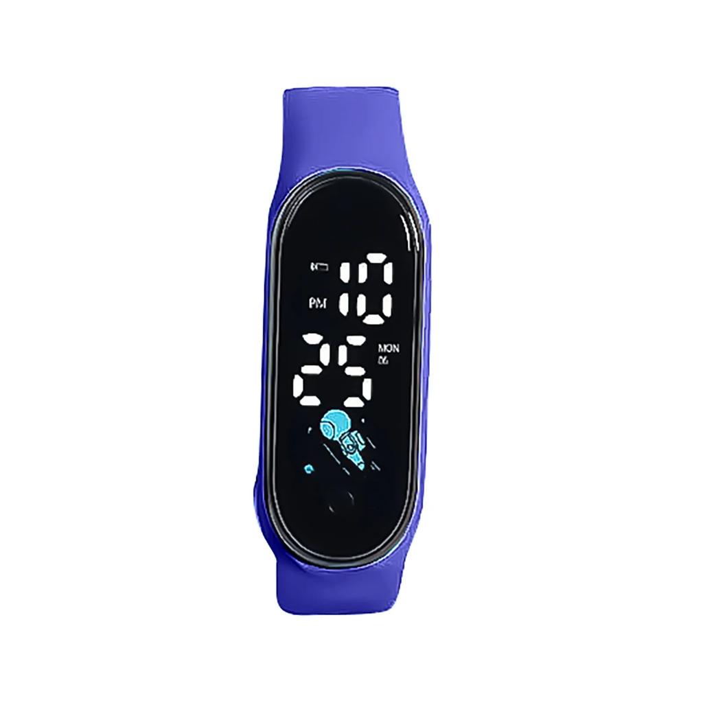 Children Watch Solid Color Adjustable Strap Led Digital Electronic Sports Wrist Watch For Boys Girls Watches Sports Wristwatches