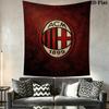Ac Milan Crest Emblem Threepiece Set 1 Duvet Cover 2 Pillowcase Without Core Bedding Set Duvet Cover And Pillowcase Soft And Comfortable