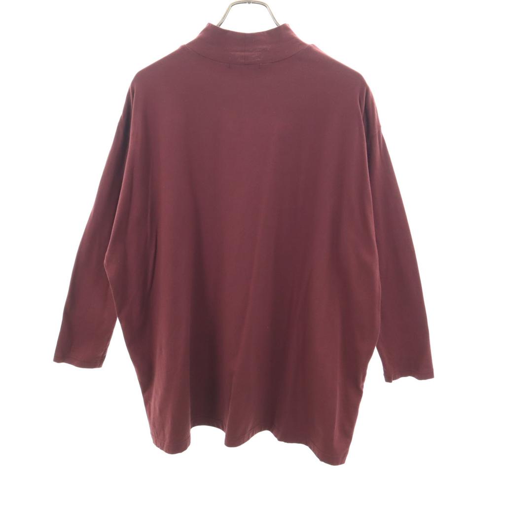 Mizuiro ind Made in Japan Langarm weite Tunika Bordeaux Serie Damen Gebraucht