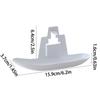 2 Pcs Self Standing Boat Incense Holder Decorative Mosquito Coil Rack  Bedroom