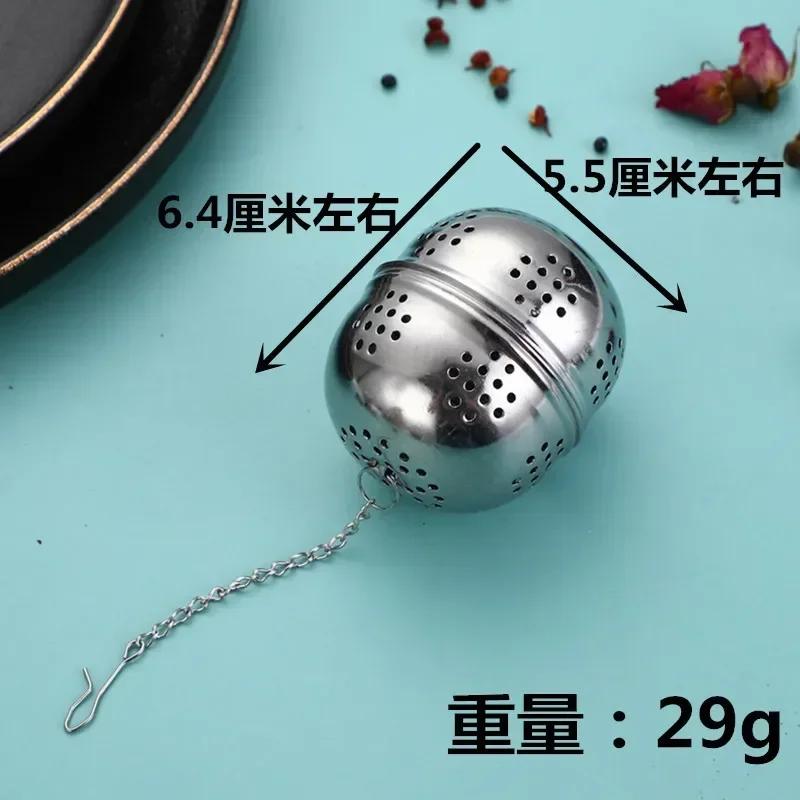 Kule do przypraw ze stali nierdzewnej Duże i Małe Kule do przypraw do gorącego garnka Kula do zupy Kula do marynaty Do usuwania szumowin i smaku