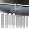4pcs Car Door Bolt Button Car Switch Knob Trim Cover Car Door Lock Pin Silver Auto Interior Accessories For Mercedes-Benz