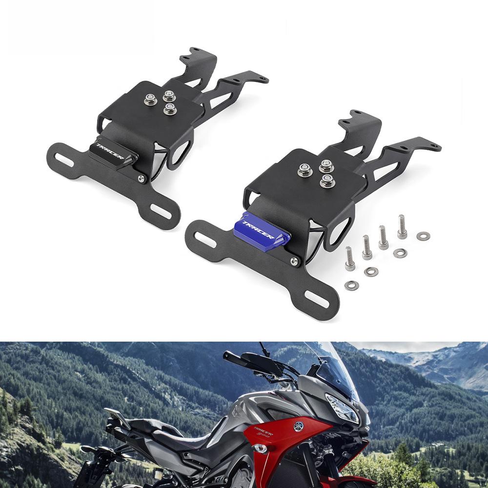 For YAMAHA MT07 MT09 Tracer 900/9/GT Tracer 700/7/GT License Plate Holder Tracer 9GT+ Plus Fender Eliminator Moto Accessories