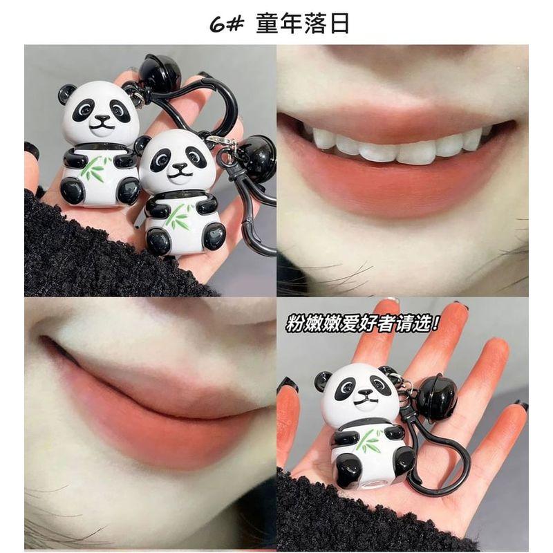 Art Value - Panda Bell Keychain Matte Lip Mud - 6 Colors