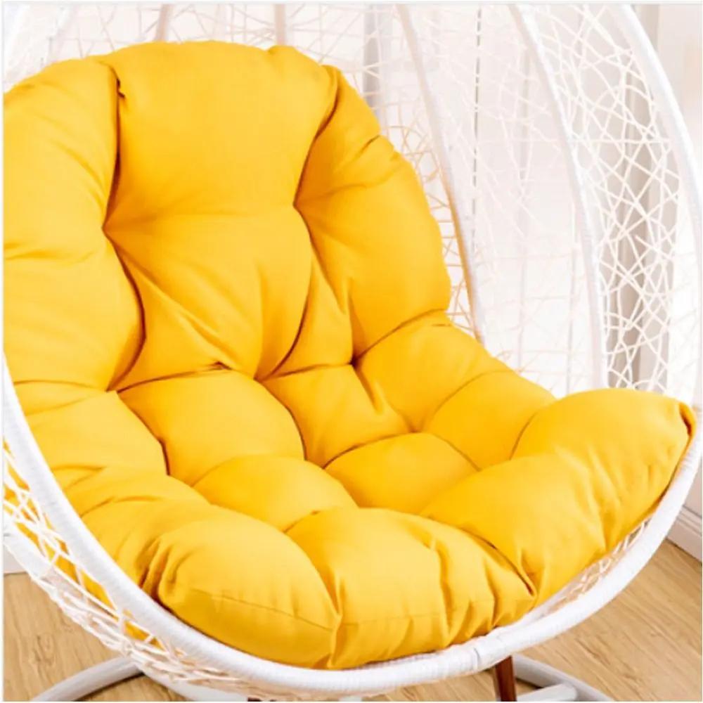 Balcony Egg Chair Cushion Seat Pad Swing Hanging Chair Mat Pillow Patio Garden Outdoor Thickened Hammock Rocking Chair Seat