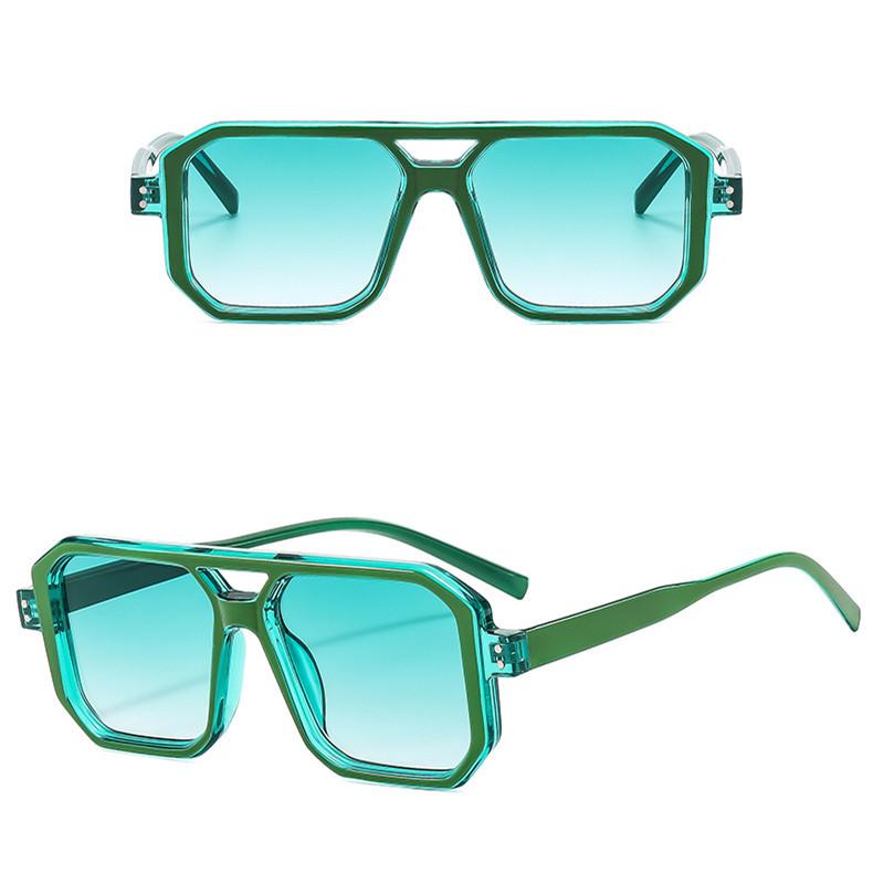 Fashion Square Small Frame Sunglasses Men Mirror Sun glasses Anti-reflective Women Outdoor Eyewear Beach Party Eyeglasses UV400