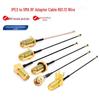 IPEX1 U.FL To SMA Right-Angle RG1.13 RF Jumper Cable (10cm, 10-Pack)