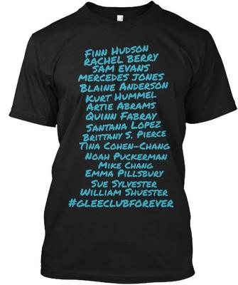 Glee Club Forever T-Shirt Hergestellt in den USA Größe S bis 5XL