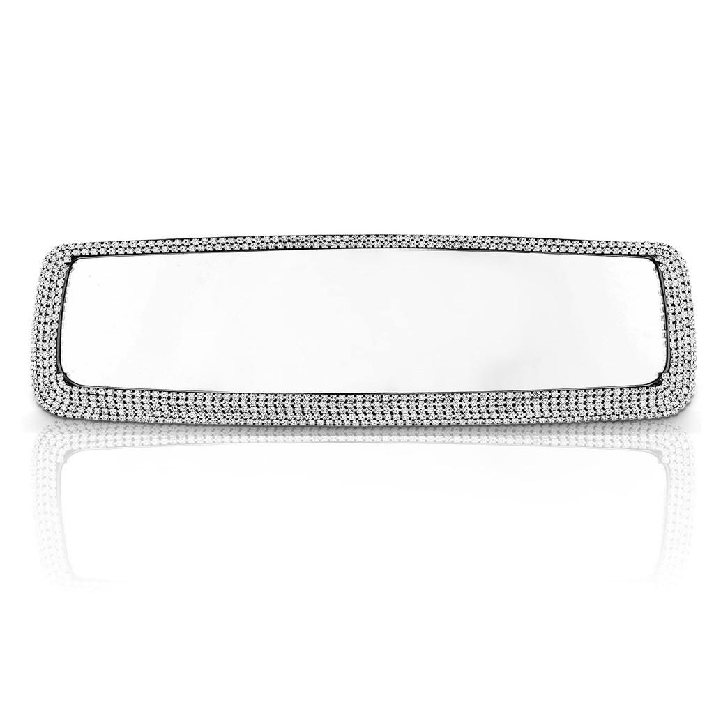 

Decoration Car Mirror Glittering Rhinestones Plastic Colors Accessories Auto StyleA