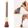 Durable Coffee Cleaning Brush Flexible Espresso Machines Brush Wood Coffee Grinder Brush Perfect for Home and Office