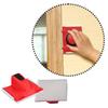 Edge Paint Brush 4pcs Corner Edge Painter Tool for Painting Wall Corner Brush with Trim and Touch-up Pad Paint Cutting Edge Tool