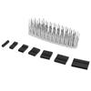 310pcs 2.54mm Connectors Wire Jumper Cable Pin Header Connector Housing Assortment Kit