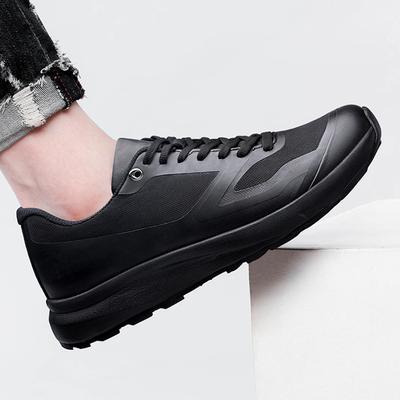 Zomer Echt Lederen Sneakers Lichtgewicht Heren Casual Schoenen Ademende Heren Sportschoenen Vetersluiting Wandelsneakers