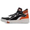 Li Ning Wave Superwave Mid Top Skateboard Shoes Men's Black Orange AGCQ179-2