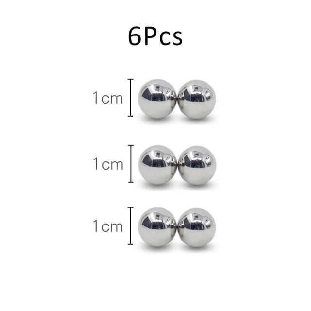 Paar XL Ultra Leistungsstarke Magnetkugeln,BDSM Bondage Nippelklemmen Starke Klitoris Keine Vibratoren Sexspielzeug für Frauenpaare