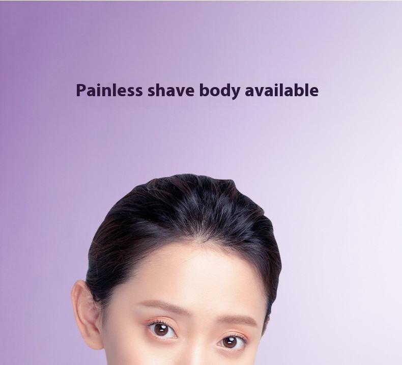 Unisex Electric Trimmer for Private Areas - Painless Pubic & Underarm Hair Removal, No Residue.