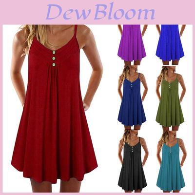 Women's Summer Tunic Dress With Soft Breathable Fabric And Eye-catching Style