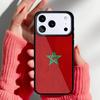 Maroc Morocco Flag Coat Of Arms Phone Case for iPhone 17 16 15 14 13 Pro Max Back Cover for 12 11 Pro Coque