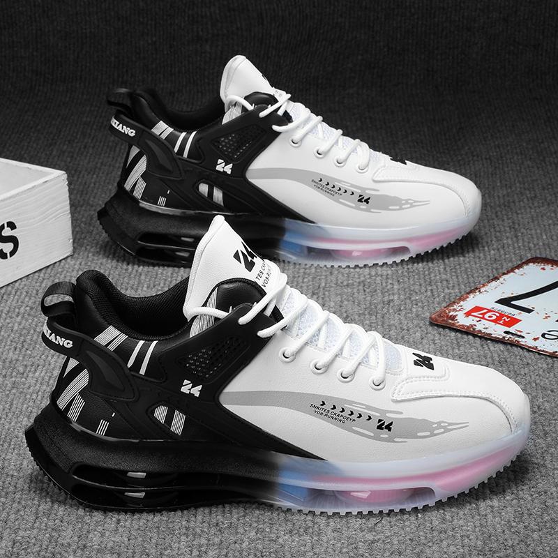 Neue Modische Outdoor Jogging Freizeit Sport Basketballschuhe Laufschuhe Damen Sport Atmungsaktiv Dämpfend Paarschuhe