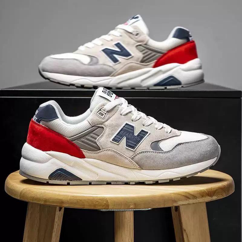 New Balance NB580 Men's Retro Casual Running Shoes - Cool, Versatile, Trendy Fashion Sneakers