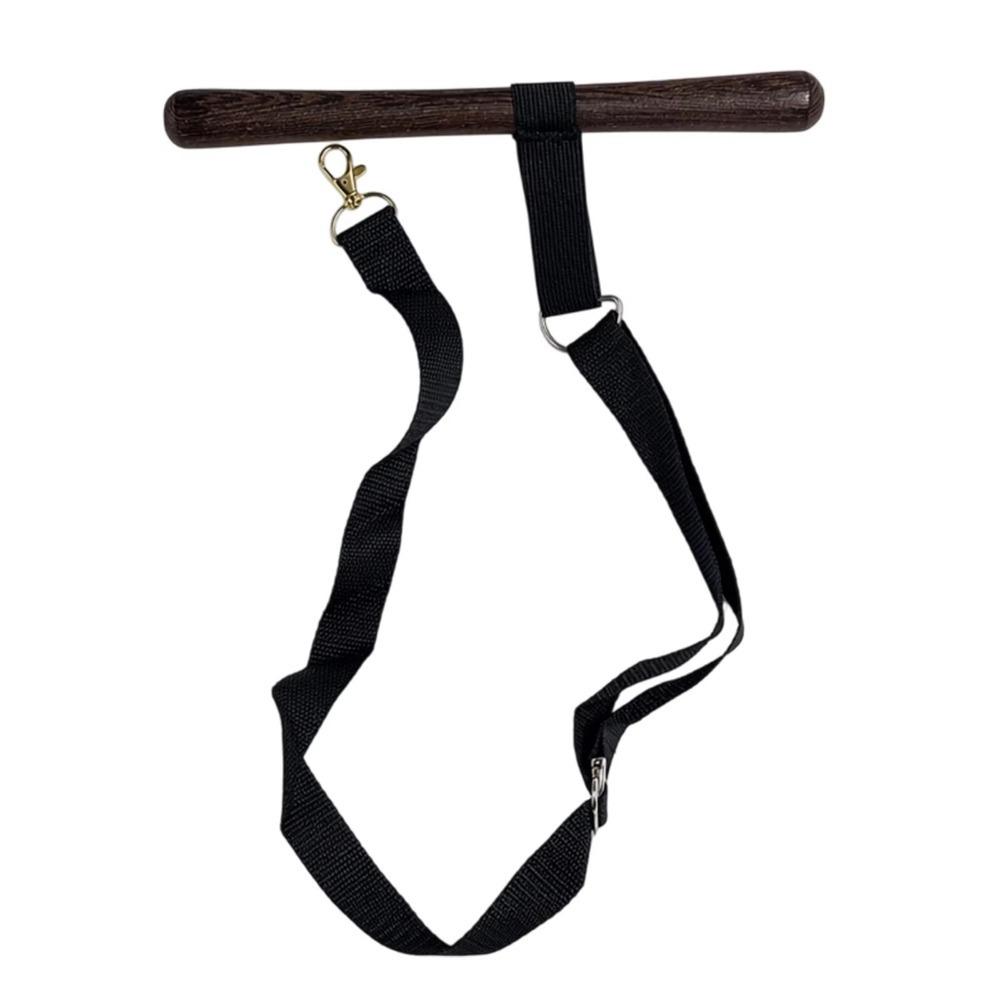 Wall Mounted T-Shaped Saddle Hanger Wooden Saddle T Hanger T-Shaped Saddle Rack Equestrian Storage