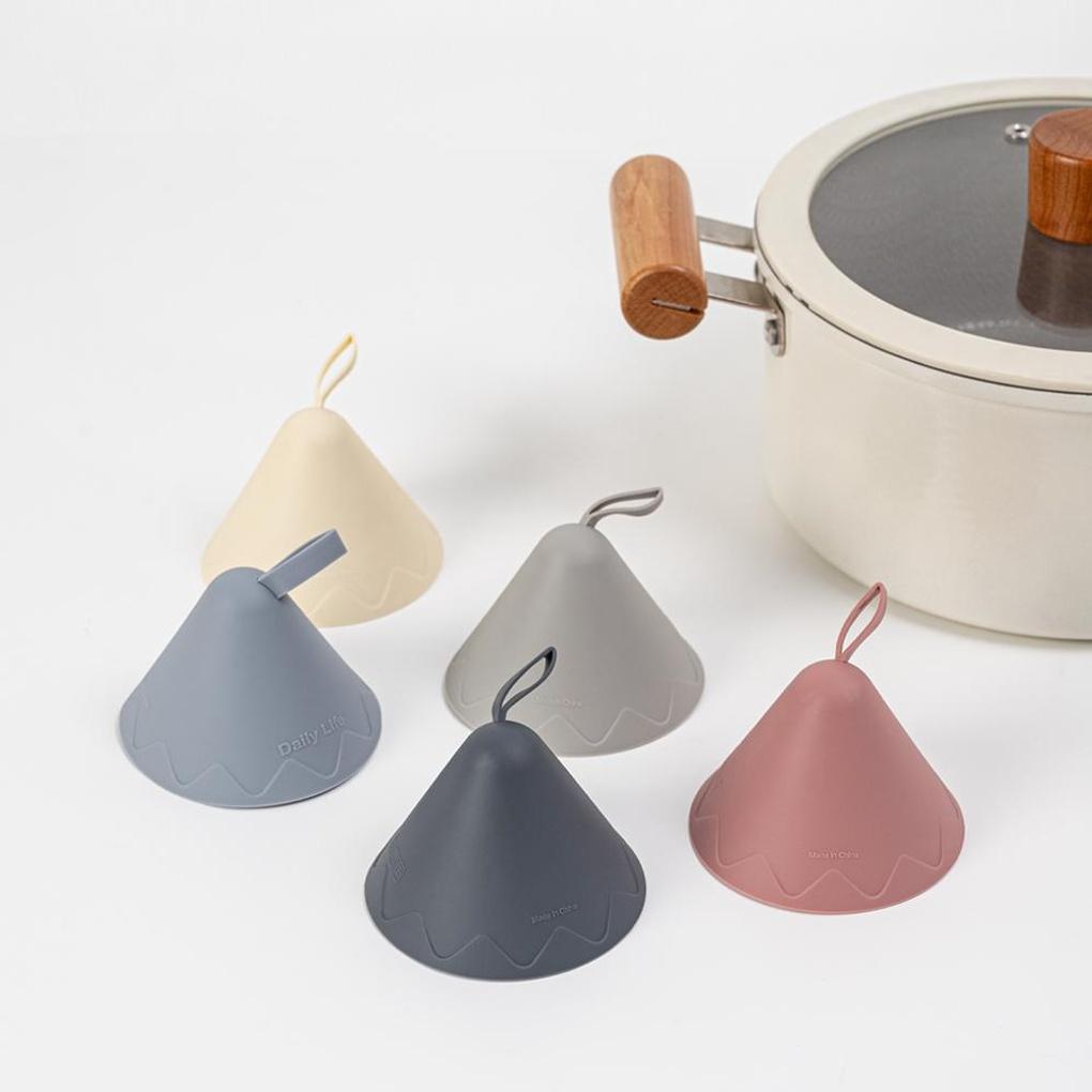 Rom-A Kona Silikon Kegel Topfgriff Küchenhandschuhe 2St.