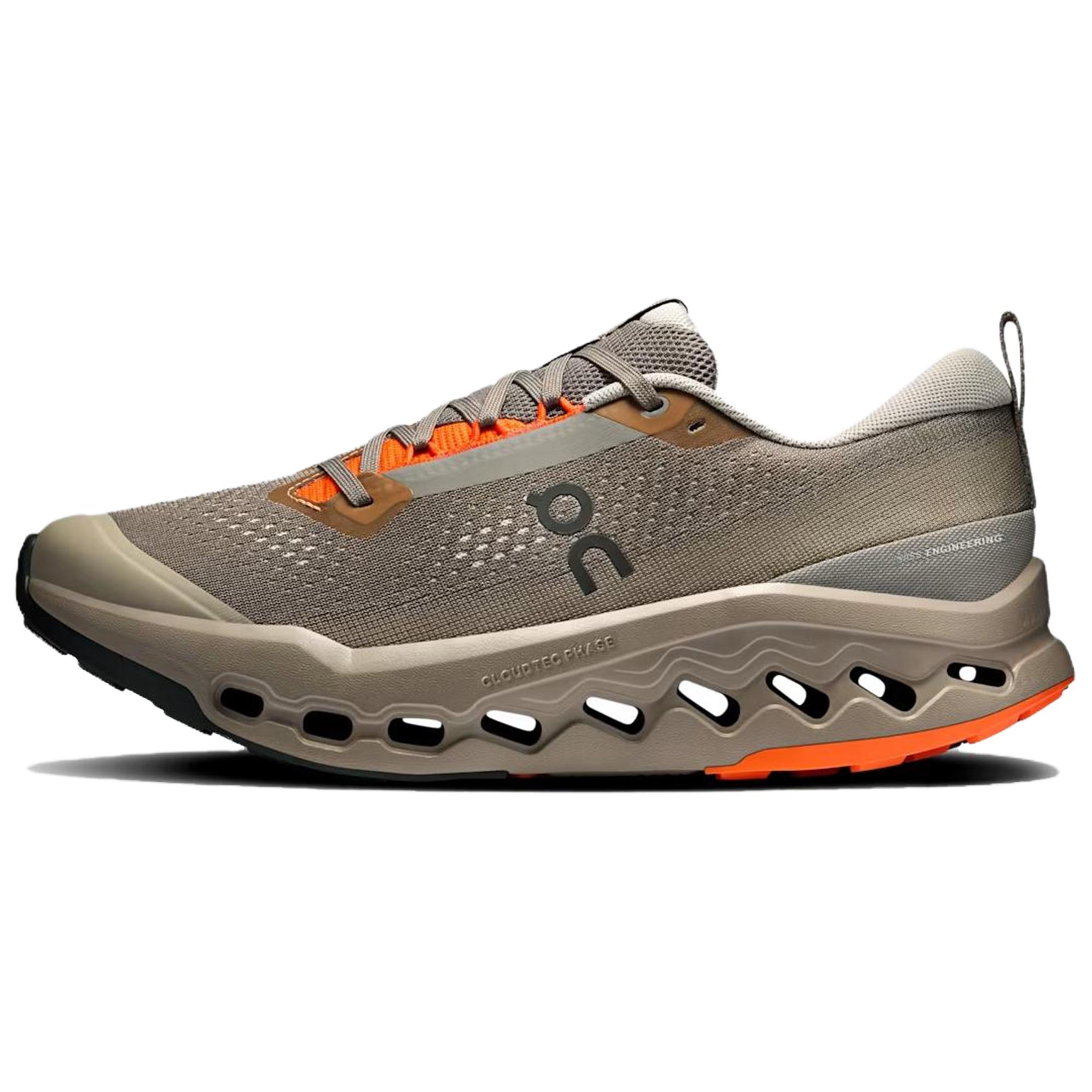 

On Cloudsurfer Trail 2 Удобные Прочные Дышащие Поддержка Низкий Верх Кроссовки для трейлраннинга Мужские кроссовки Коричневые 3MF30223609 42