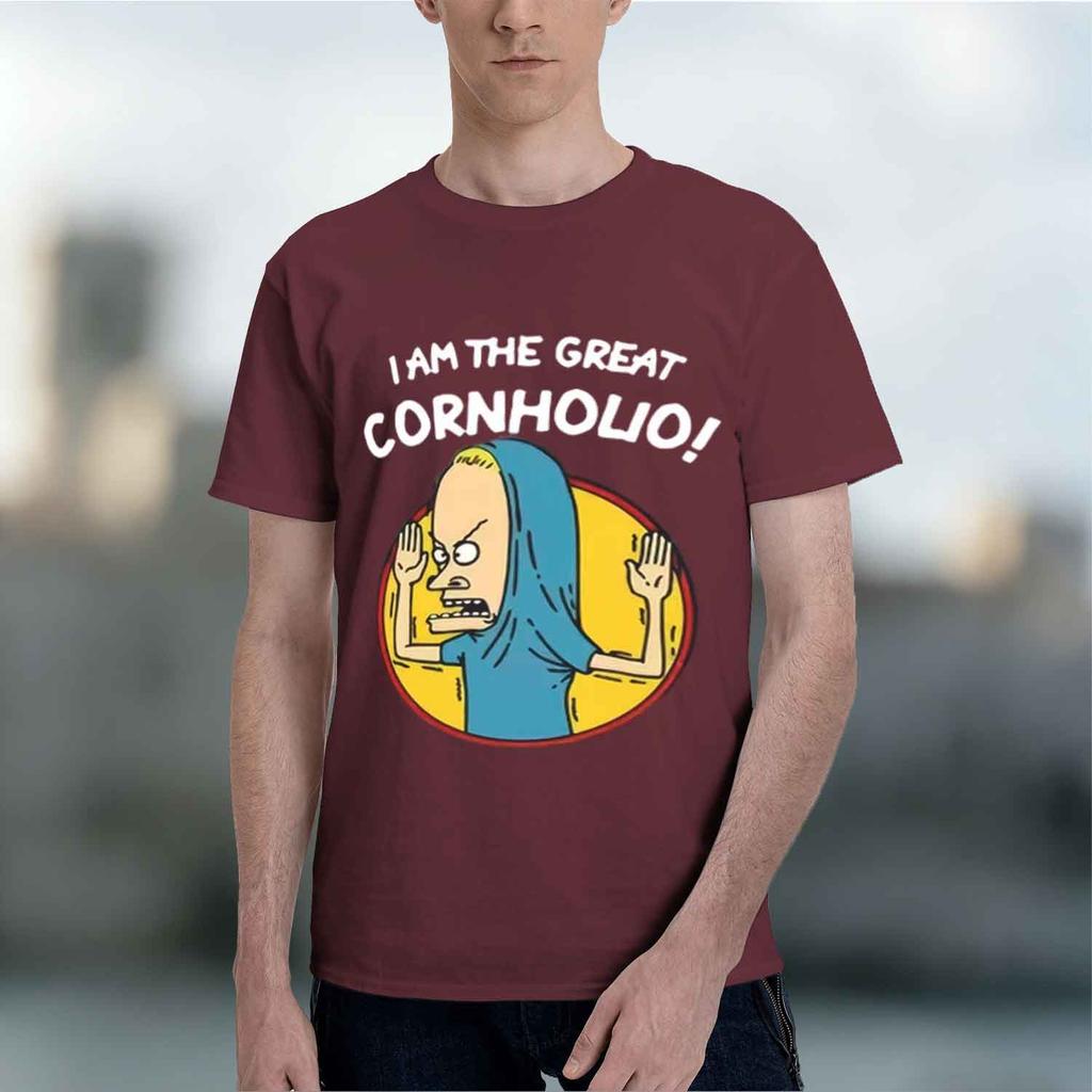 2026 New Beavis And Butthead Tee I Am The Great Cornhole Vintage Anime Graphic Funny Gift For Unisex Short Sleeve Tshirt