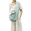 Foldable Cat & Dog Crossbody Backpack - Large Capacity, Portable & Single Shoulder Design for Outings