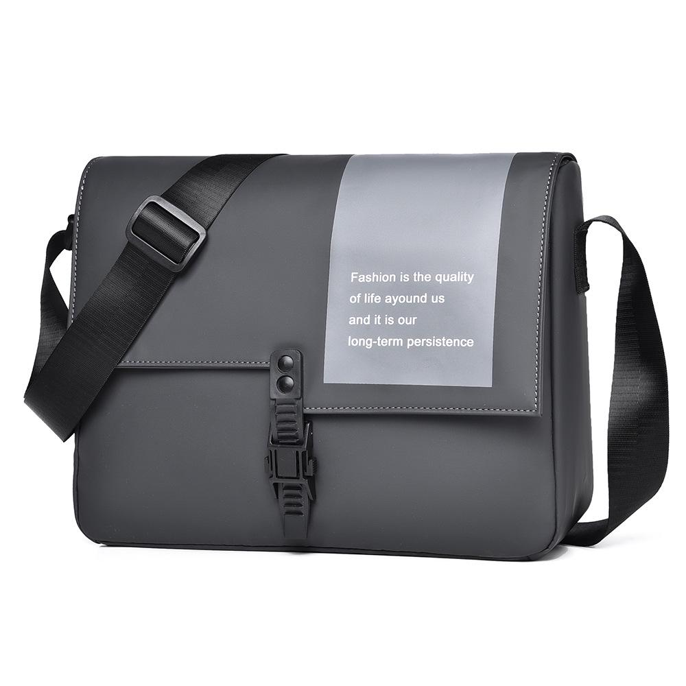 Мужская минималистичная кроссбоди сумка-мессенджер большой вместимости в корейском стиле