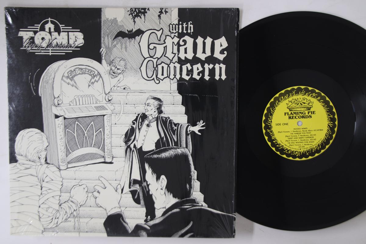 

LP Record NYCK VAROOMS TOMB - With Grave Concern NONE FLAMING PIE 1988 US Rock Used