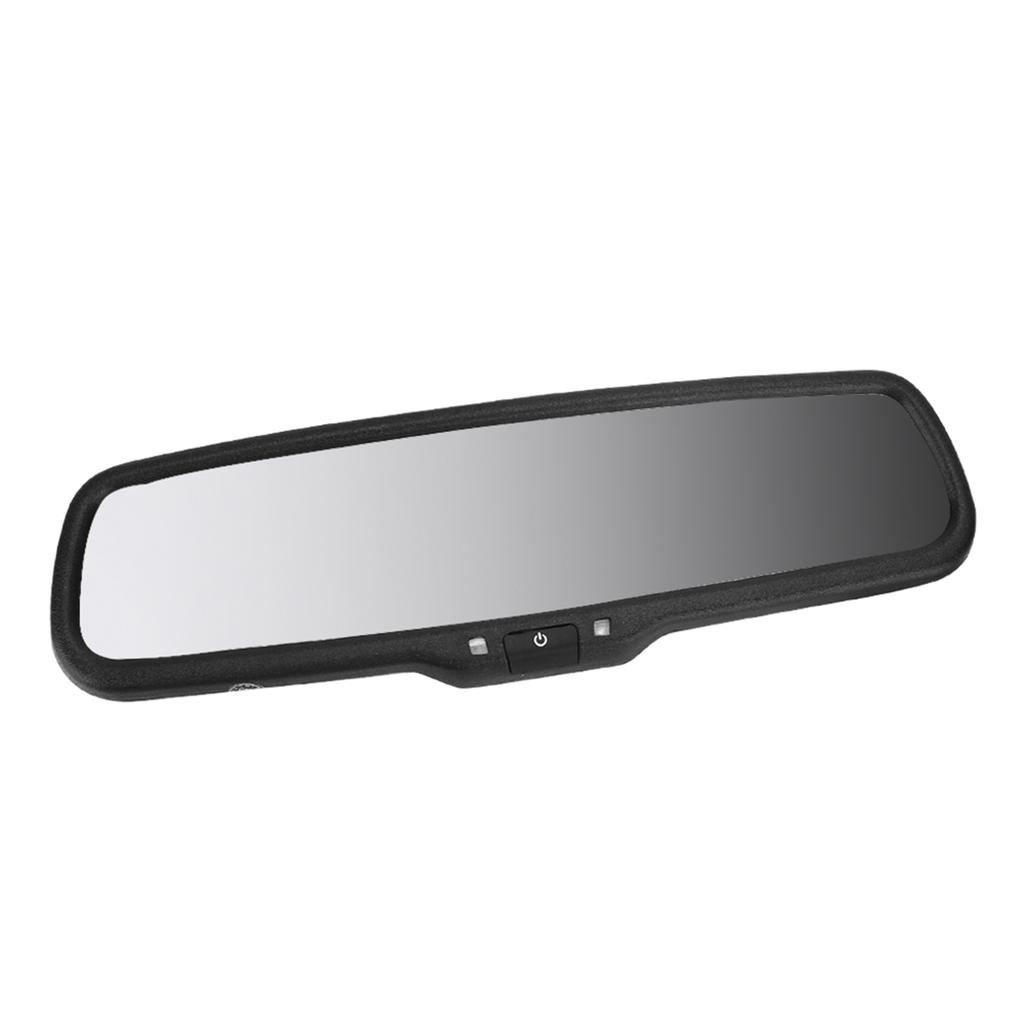4.3inch Car Rearview Mirror Auto Dimming Monitor With Bracket Black