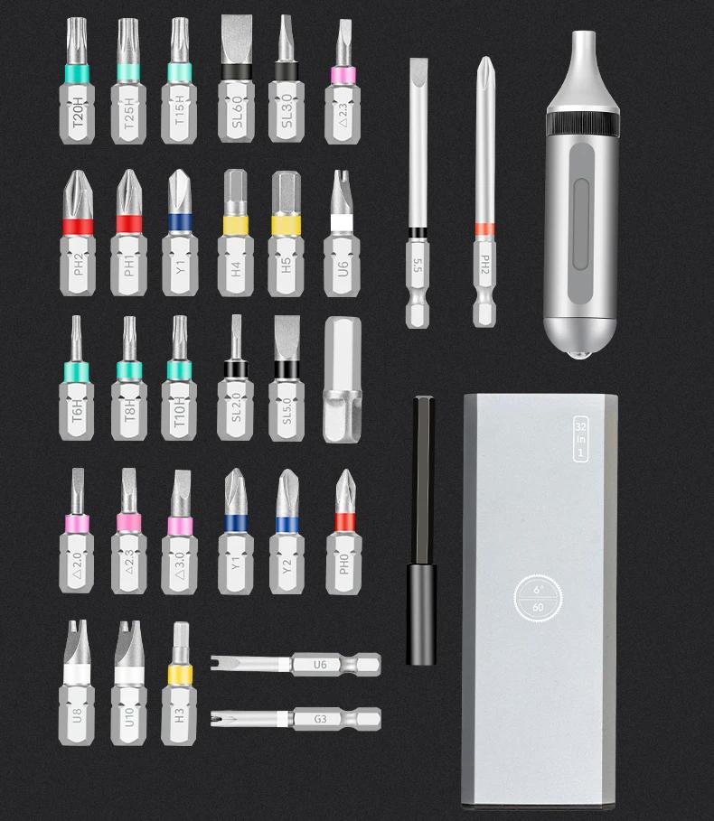 

32 in 1 Precision Screwdriver Set Magnetic Screw Driver Head Professional Manual Repair Tools for iPhone PC Watch Camera DIY