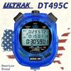 Cronometro Digitale Timer Professionale Atletica Leggera 100 Giri di Memoria Display a 3 Righe Cronografo Luminoso Contatore Sportivo DT495D