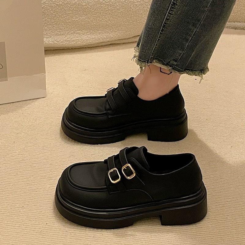 Fashion soft girl small leather shoes children spring and summer new soft soles with skirts single shoes