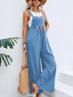 Jumpsuits Women Harajuku Yellow Young Denim Slim Street Wear Prevalent All-match Teens Gentle Chic Combinaison Femme