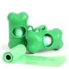 Pet Dog Poop Bag Bone Shape Dispenser Waste Garbage Carrier Holder Dispensers Poop Bag Dogs Trash Cleaning Tool Pet Products LS