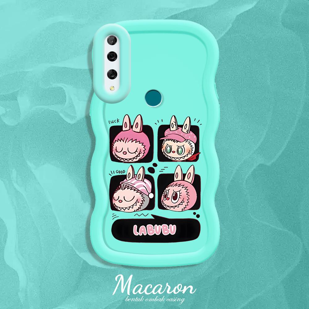 

Окрашенный узор Big Wave Edge Мягкий силиконовый материал Macaron чехол для телефона противоударный защитный резиновый чехол для iPhone Huawei Honor Infinix Tecno Infinix Hot 10 Lite синий