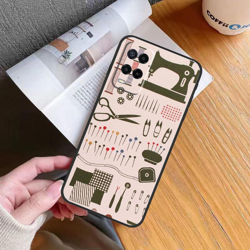 

Sewing Machine Case For Oppo A6 A5 Pro A57 A17 A78 A54 A74 A94 A76 A16 A96 A18 A40 A60 A80 A38 A58 A98 A15 OPPO A58 4G