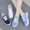 Canvas Shoes Women's New Large Size Versatile Flat-soled Cloth Shoes Single Shoes Trendy Casual Board Shoes