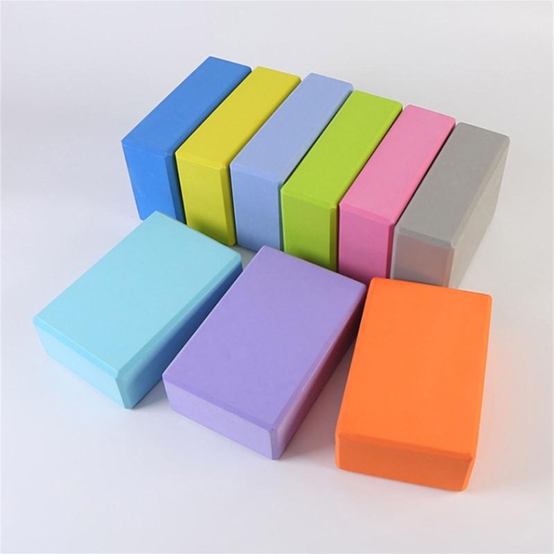Simple Workout Cubes Gym Foams Brick Pilates Training Exercise Fitness Bolsters for Stability and Balance Training